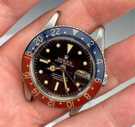 bezel rolex gmt anno 1968|rolex gmt bezel models.